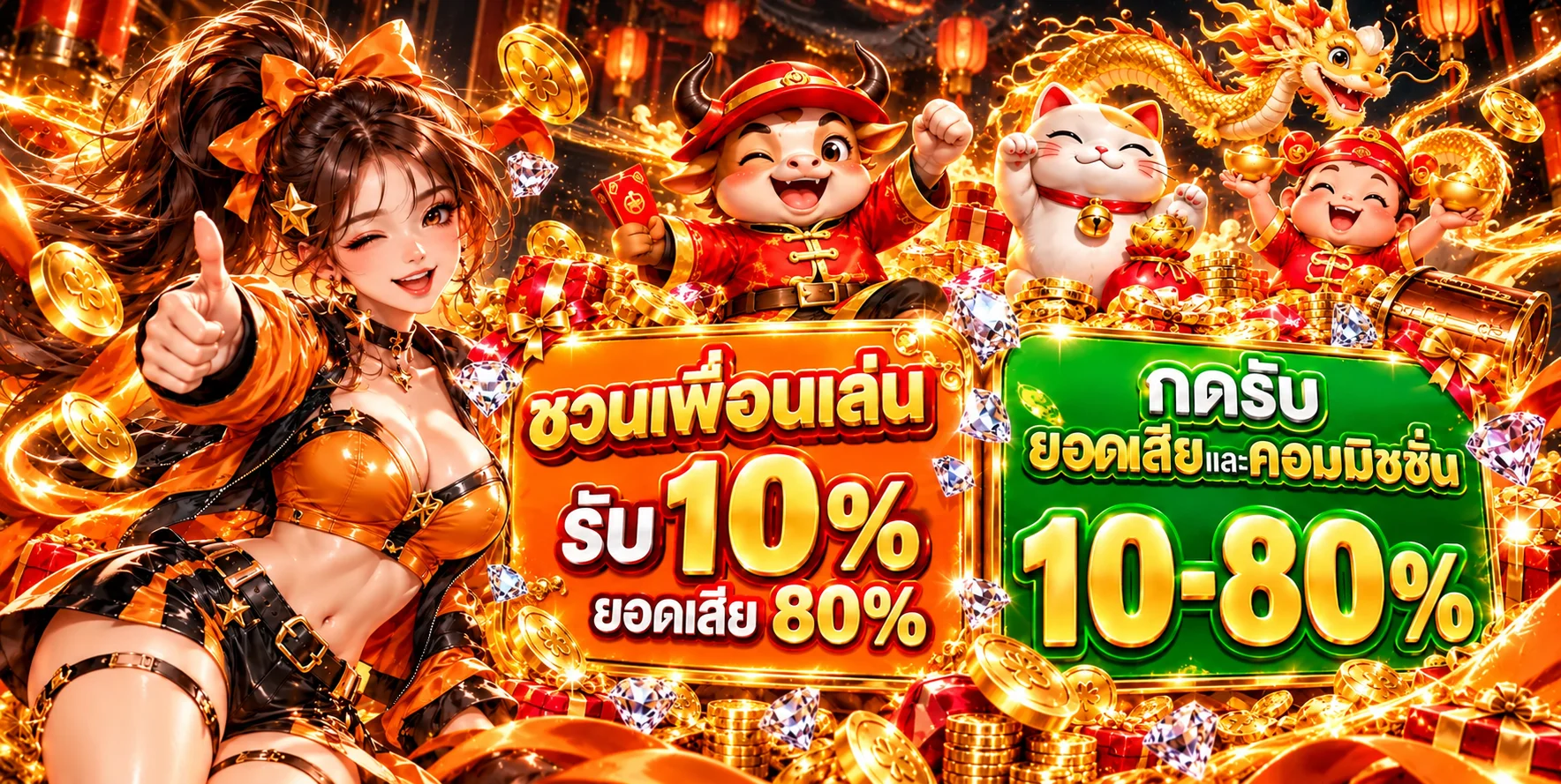 GenzBet สิทธิ์ชวนเพื่อนและคืนยอดเสีย